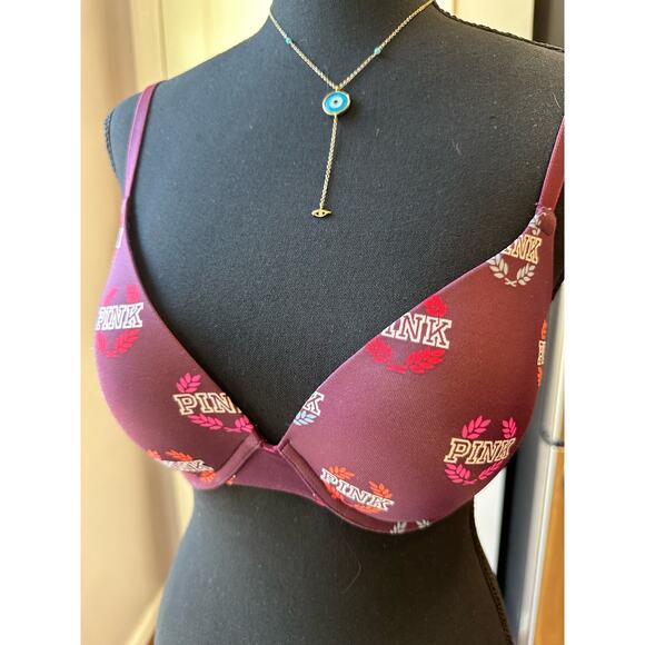 Victoria's Secret PINK Wear Everywhere Push-Up Bra 32D - Picture 3 of 11